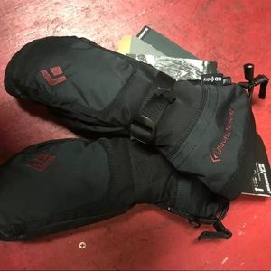 $120 NWT Black Diamond Women's Mercury Mitts Gloves in Black